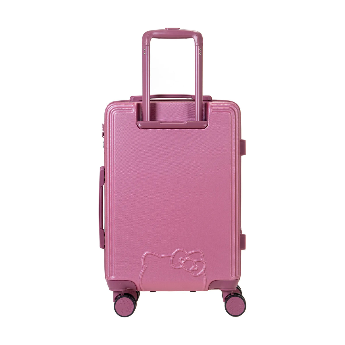Set de 3 valises Hello Kitty Kuririn Rose, valise cabine S de dos