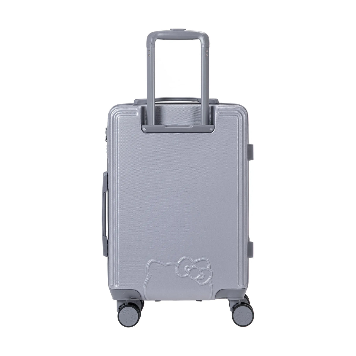 Set de 3 valises Hello Kitty Kuririn Argent, valise cabine S de dos
