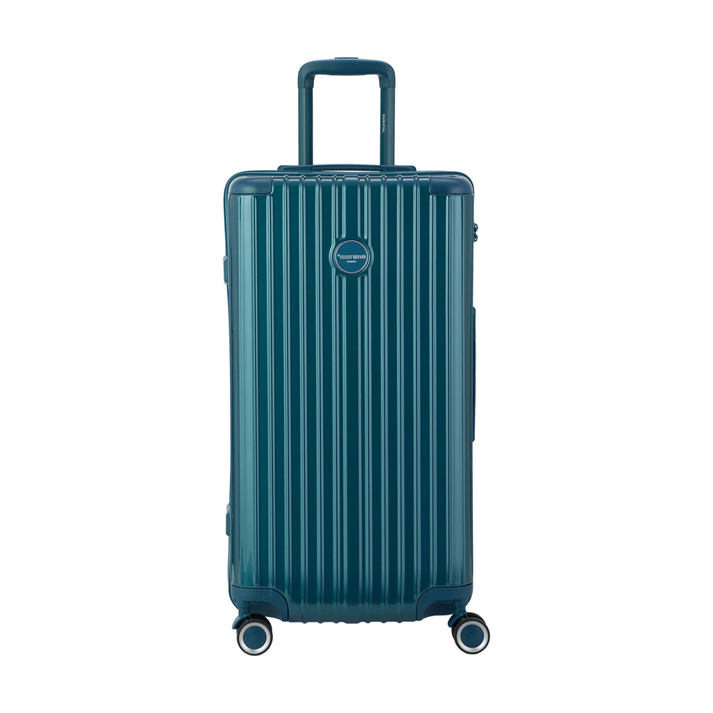 Murano Rio Trunk L suitcase, Grey-blue, cabin suitcase S, front view