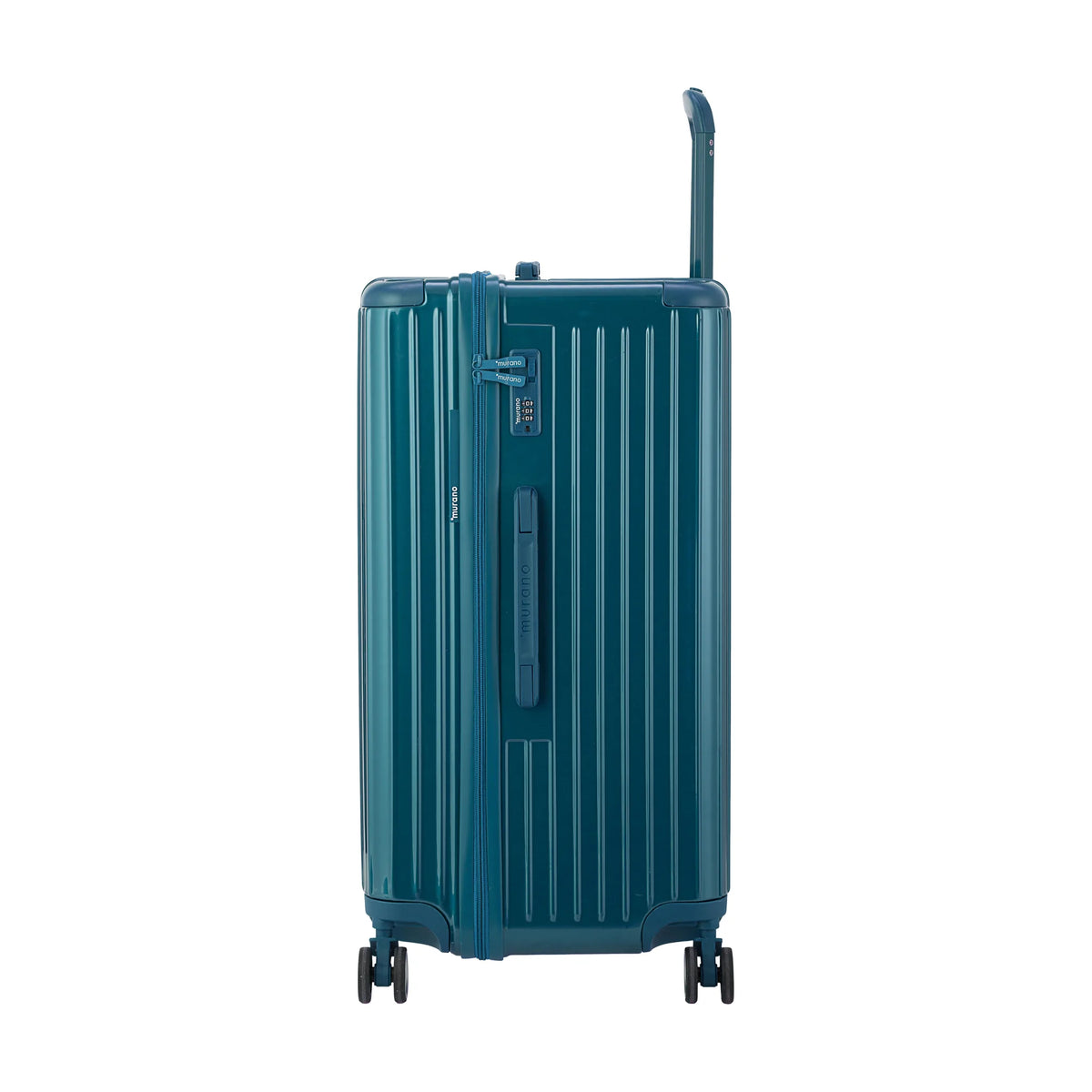 Valise Murano Rio Trunk L Bleu grisé, valise cabine S de côté