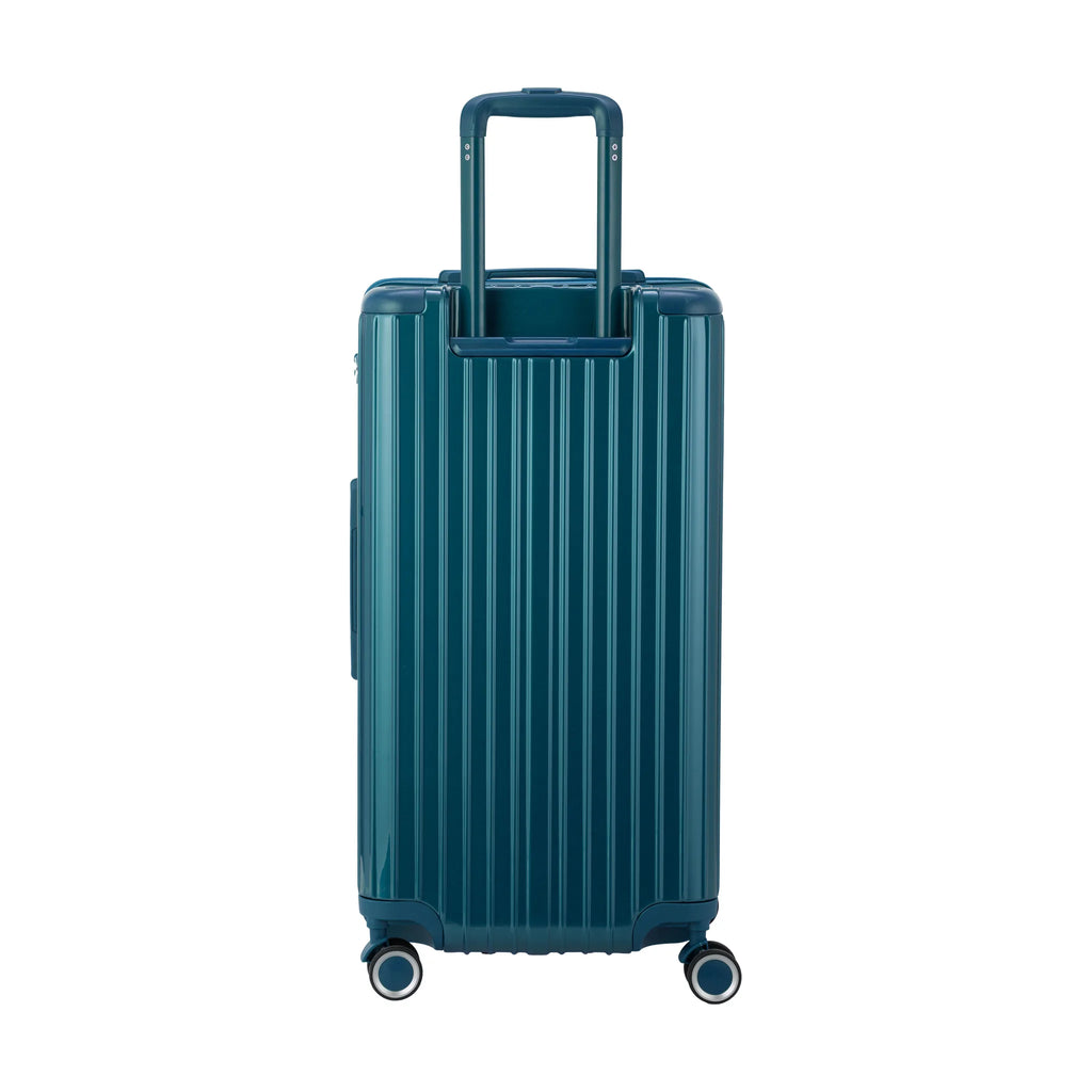 Murano Rio Trunk L suitcase, Grey-blue, cabin suitcase S, back view