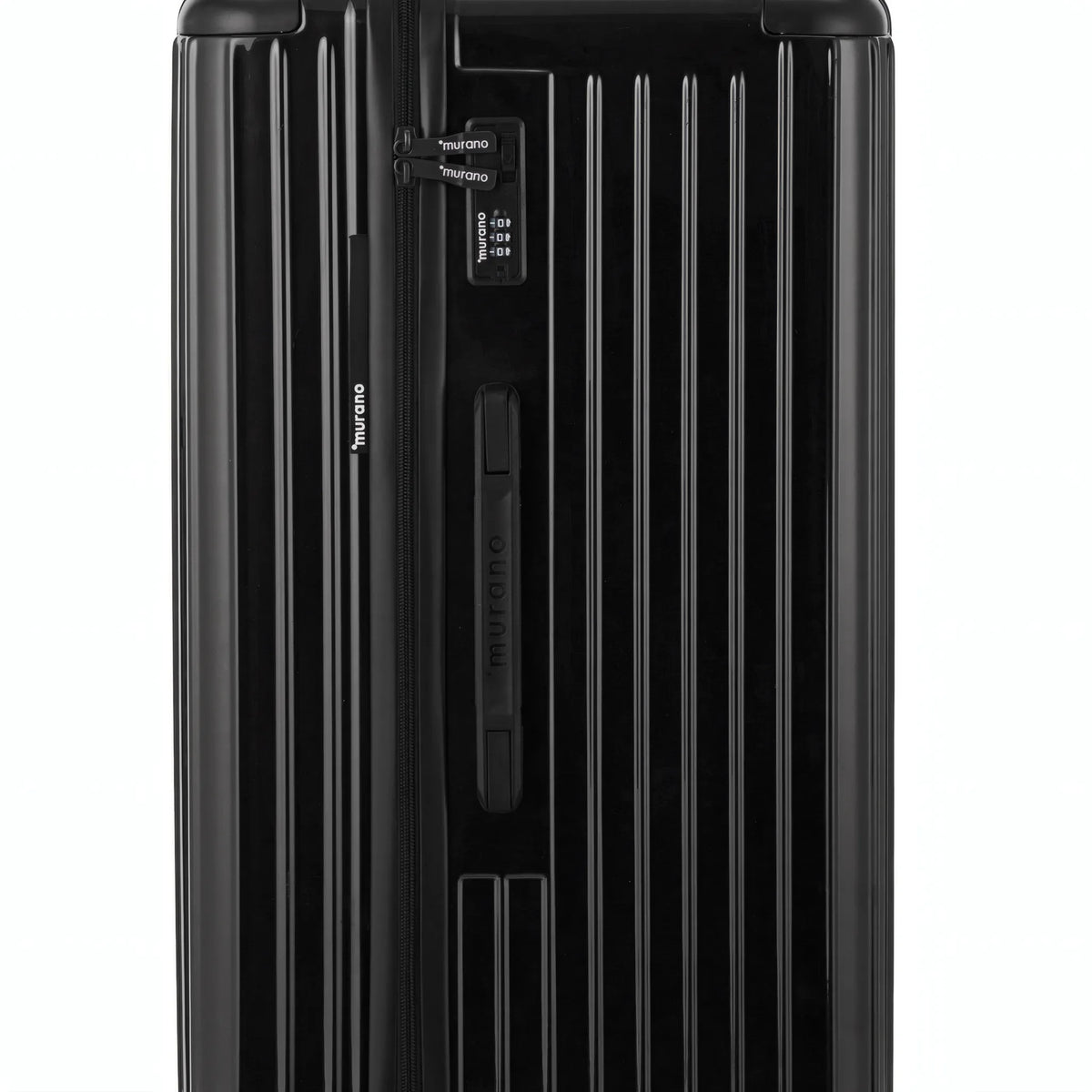 Valise Murano Rio Trunk L Noir, détail cadenas à combinaison