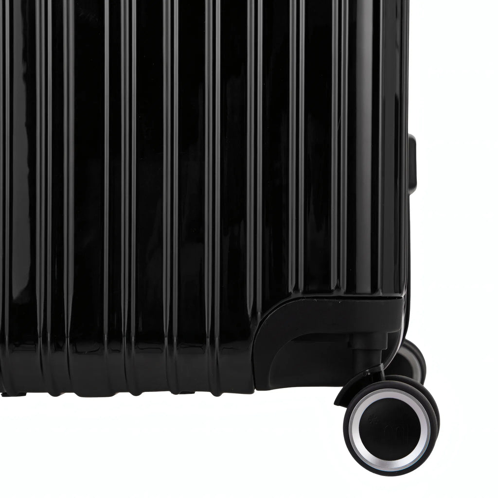 Valise Murano Rio Trunk L Noir, détail roue double