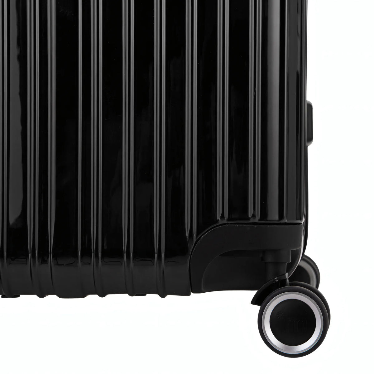 Valise Murano Rio Trunk L Noir, détail roue double