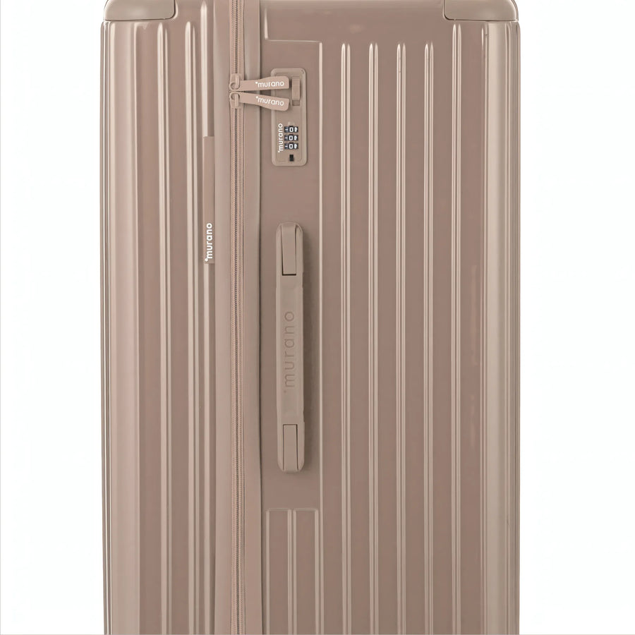 Valise Murano Rio Trunk L Champagne, détail cadenas à combinaison