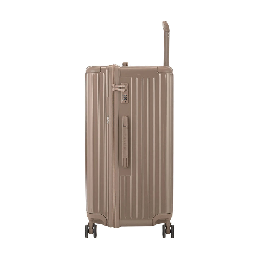Valise Murano Rio Trunk L Champagne, valise cabine S de côté