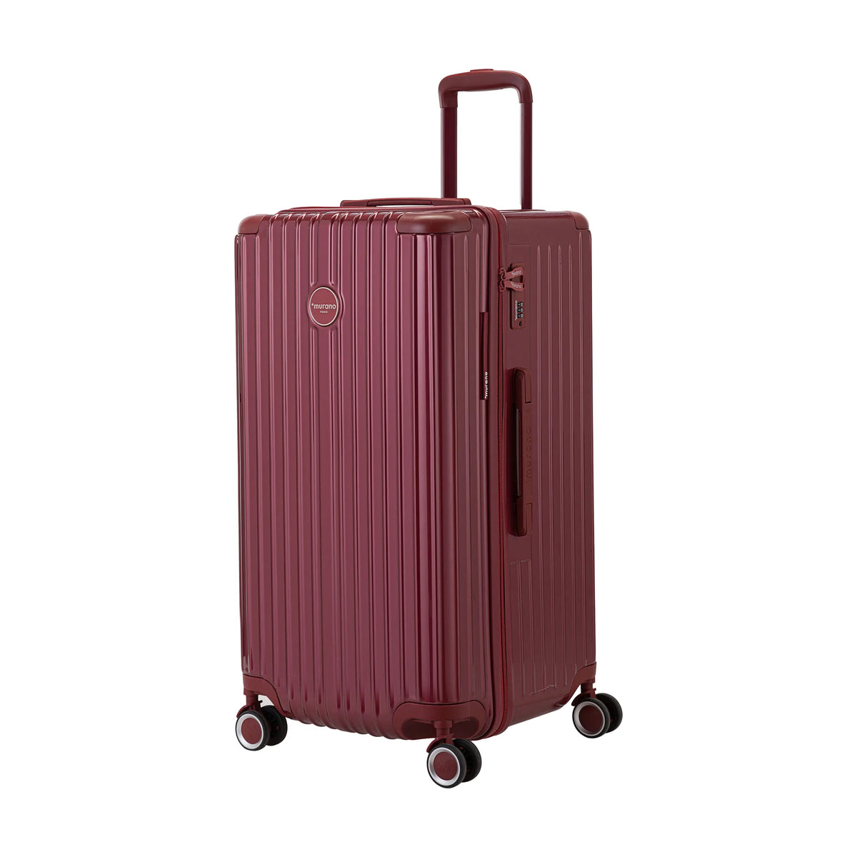 Valise Murano Rio Trunk L Rouge foncé, vue de trois quarts du lot