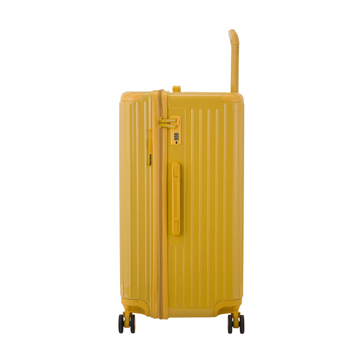 Valise Murano Rio Trunk L Jaune foncé, valise cabine S de côté