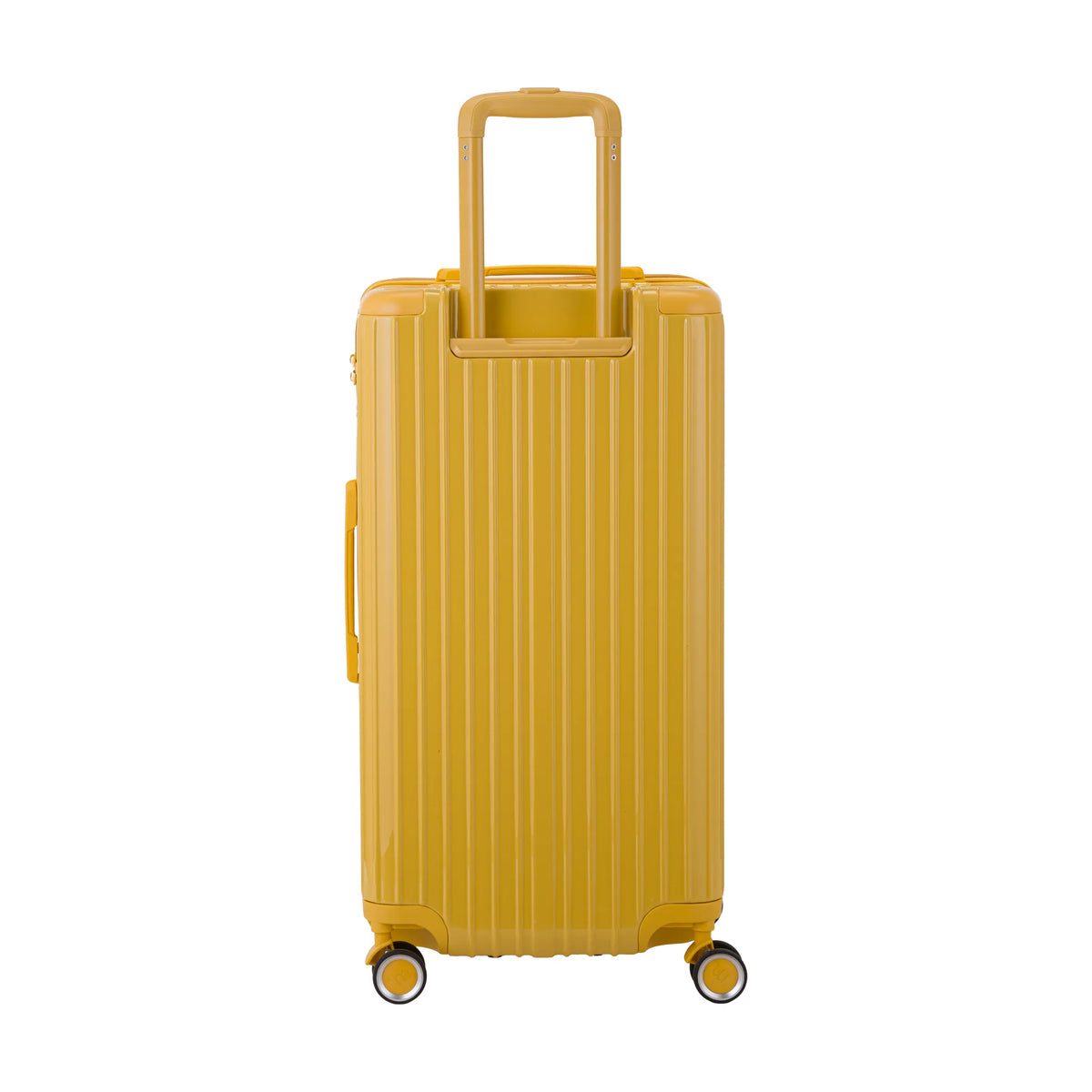 Valise Murano Rio Trunk L Jaune foncé, valise cabine S de dos