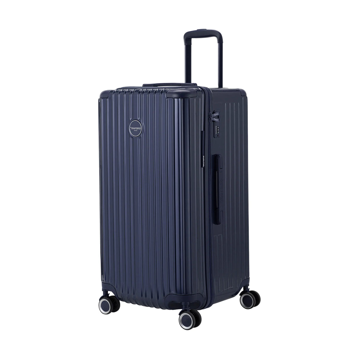 Valise Murano Rio Trunk L Bleu marine, vue de trois quarts du lot