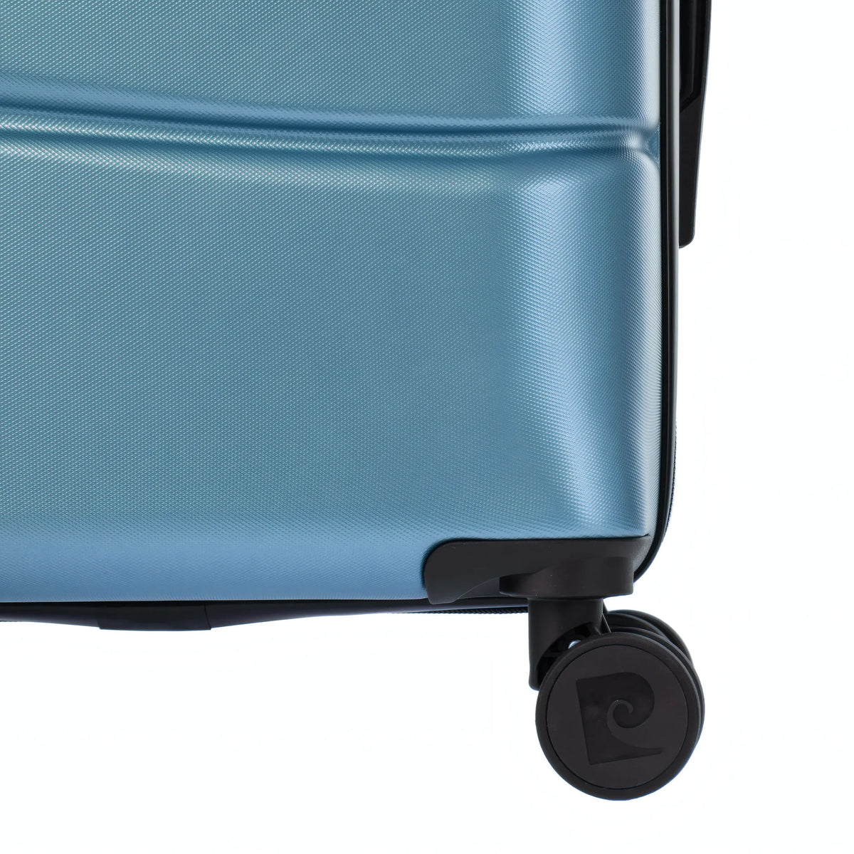 Set de 2 valises Pierre Cardin Intense Bleu grisé, détail roue double