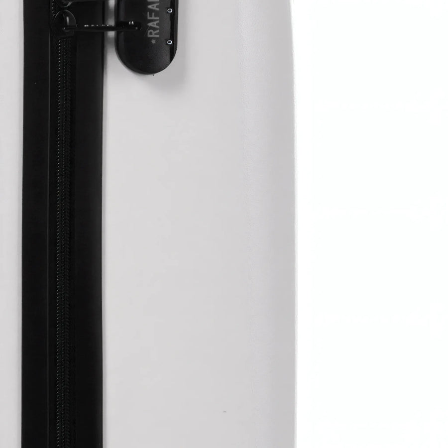 Set de 3 valises Rafale GPS Ivoire, détail cadenas à combinaison