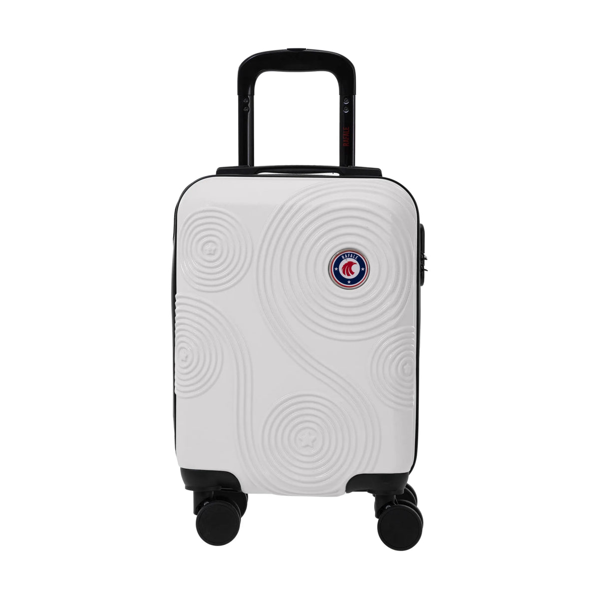 Set de 3 valises Rafale GPS Ivoire, valise cabine S de face