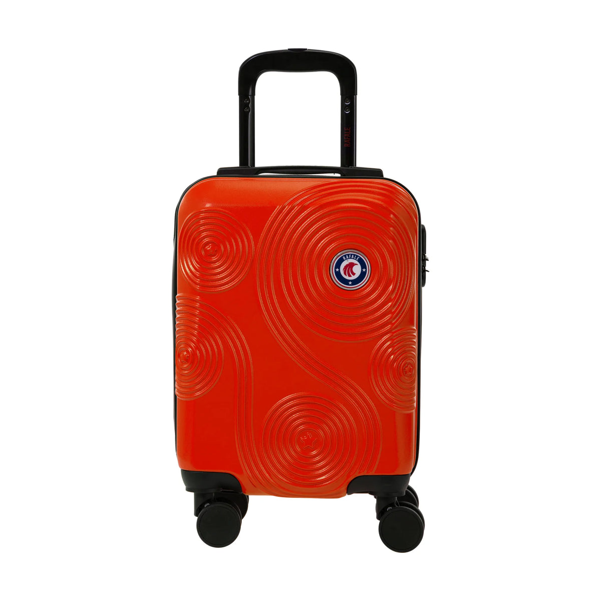 Set de 3 valises Rafale GPS Orange, valise cabine S de face