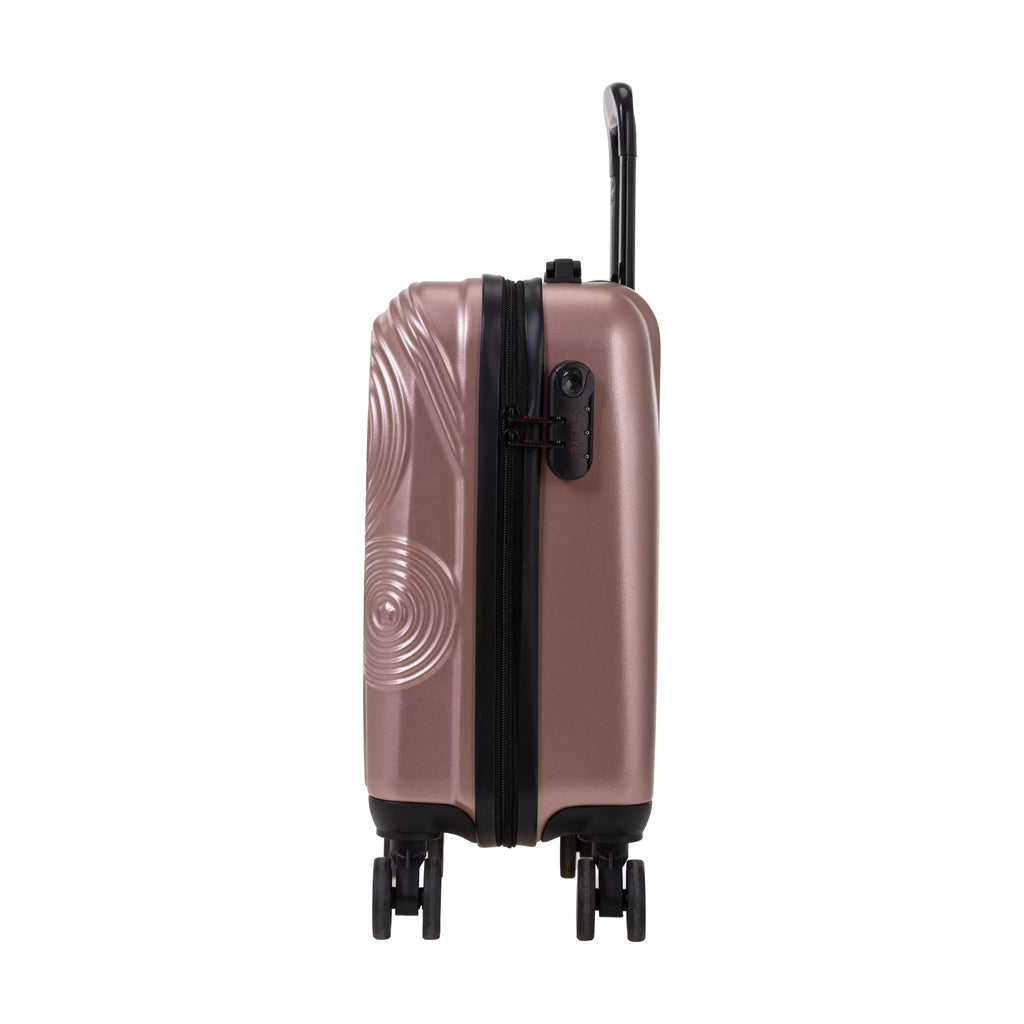 Set de 3 valises Rafale GPS Rose doré, valise cabine S de côté