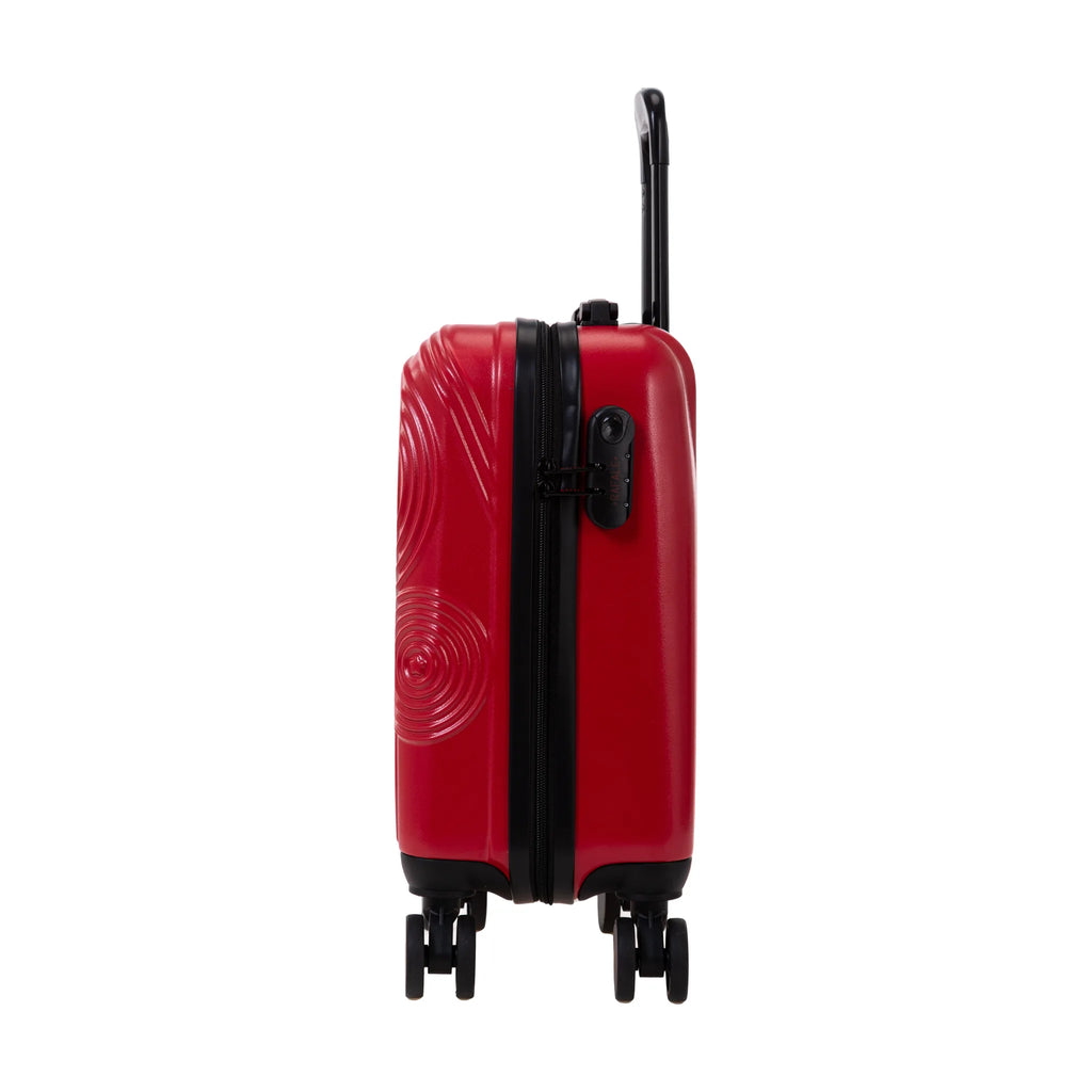 Set de 3 valises Rafale GPS Rouge, valise cabine S de côté