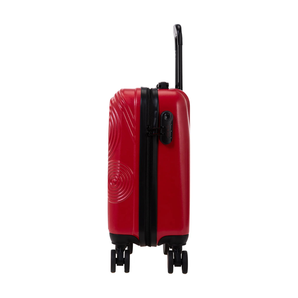 Set de 3 valises Rafale GPS Rouge, valise cabine S de côté