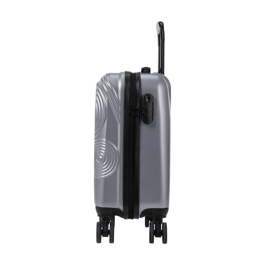 Set de 3 valises Rafale GPS Argent, valise cabine S de côté