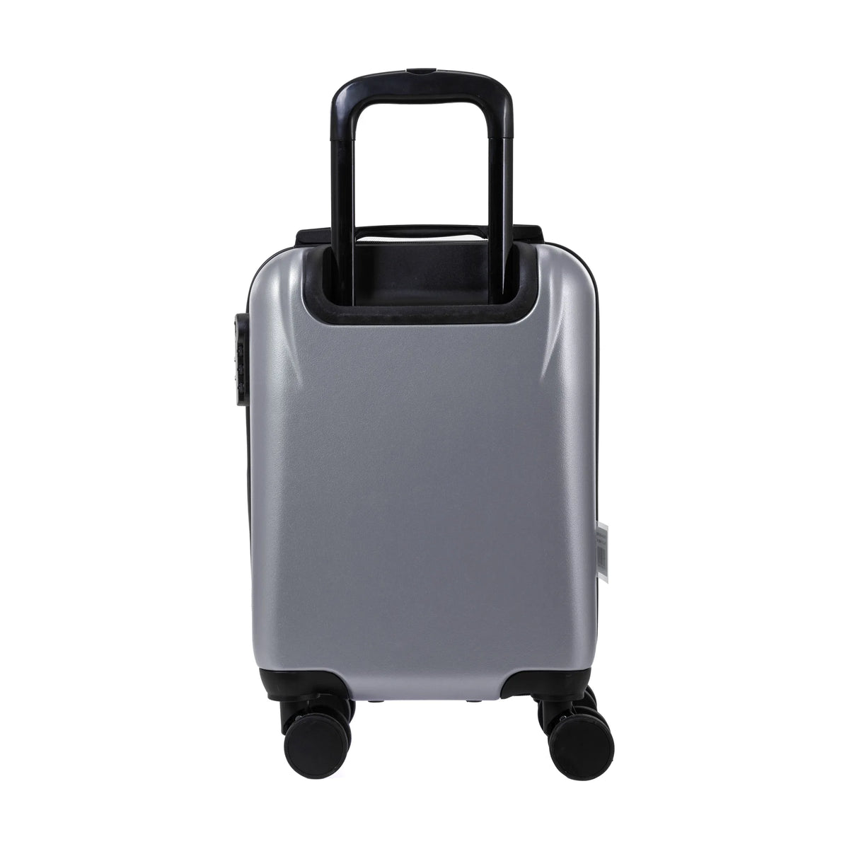 Rafale GPS 3-piece luggage set, Silver, cabin suitcase S, back view