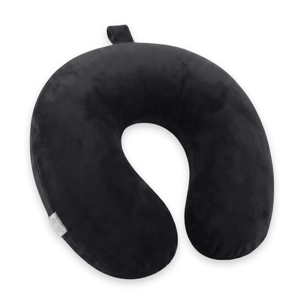Coussin nuque de voyage Noir, Noir, packshot